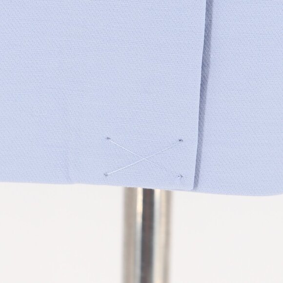 TALBOTS Bella Double-breasted Blazer in Lilac Blue Size 6 - Picture 7 of 9